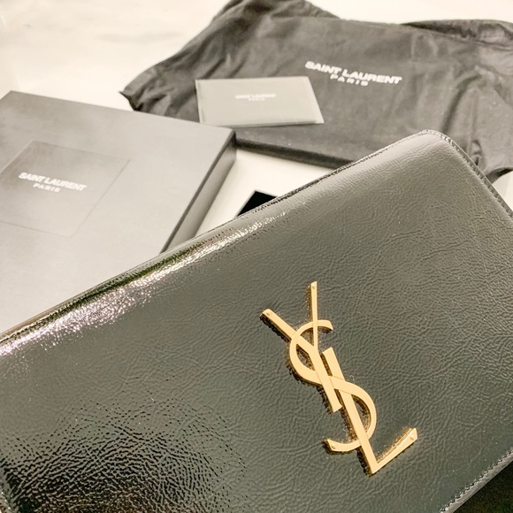 Saint Laurent Black Clutch - Picture 2 of 4